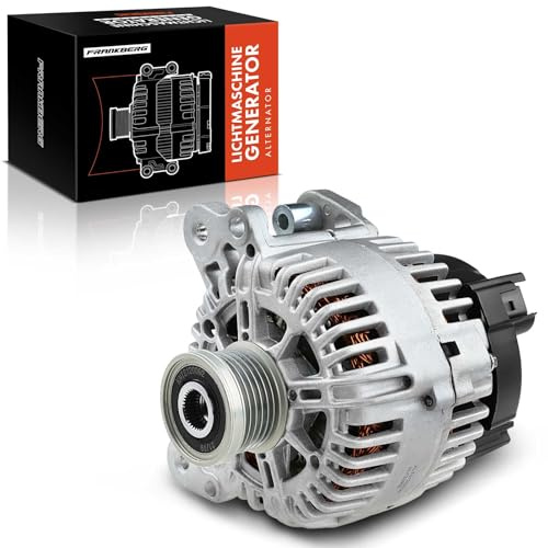 Frankberg Lichtmaschine Generator Kompatibel mit A3 8P1 8PA 1.4L 2007-2013 Golf J.e.t.t.a III P.a.s.s.a.t Polo T.o.u.r.a.n Replace# 03C903023GX