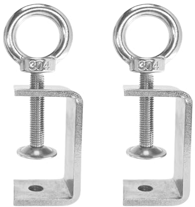 CKlemme Edelstahl, 78mm edelstahl C zwingen klemmen, Verstellbare C Klemme für Zwingen Schweißen Tischler, Klemmbereich mm (O - 78mm / 2pcs)