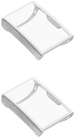 Housoutil 2pcs Tpu Protective Watch Cover Compatible for Fitbit Charge Full Screen Electroplated Case Lightweight and Easy to Install Scratch and Dust Resistant Silver
