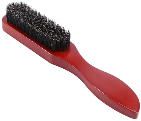 FOMIYES Bartbürste mit Schweineborsten Professionelles Styling für Herren und Jungen