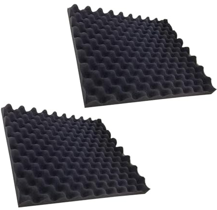 Gralara 2x Inserto de Esponja para Caja de Herramientas para Soluciones de Almacenamiento de Equipos, 30 mm
