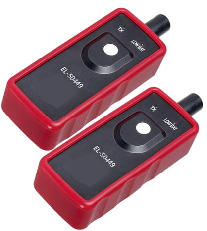 TOPBATHY 2piezas Sensor Presión Neumáticos para Herramienta Reinicio Tpms Fácil Programación Robusta Sin Logo