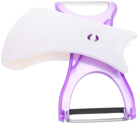 ABOOFAN Pelador De Doble Cuchilla Acero Inoxidable Ligero y Portátil Para Zanahorias Patatas y Mango Antideslizante