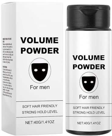 Polvo Voluminizador Pelo Hombre, Polvo Texturizante, Polvo para Levantar las Raíces, Polvo De Textura Voluminizadora De Cabello, Fresco Y Refrescante, De Larga Duración