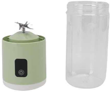 Topiky Mélangeur électrique Personnel Portable, Mélangeurs de Taille Personnelle Rechargeables par USB, de Smoothie de 500 Ml, Presse-agrumes Portable pour Shakes et Smoothies, Mini de Jus pour