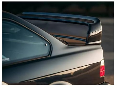 Heckspoilerflügel 1990–2002 Für E36 GT Style ABS Heckspoiler E36 Serie 3 Coupé DIY Farbe Von E36 Spoiler Wing Autospoiler(Shine Balck)