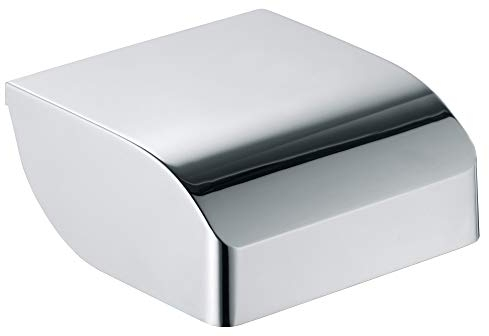 Keuco 11660010000 Elegance New Toilettenpapierhalter mit Deckel, chrom