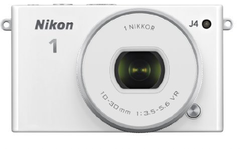 Nikon 1 J4 - Cámara compacta de 18.4 MP (Pantalla de 3, estabilizador óptico, CMOS, 10x), Blanco