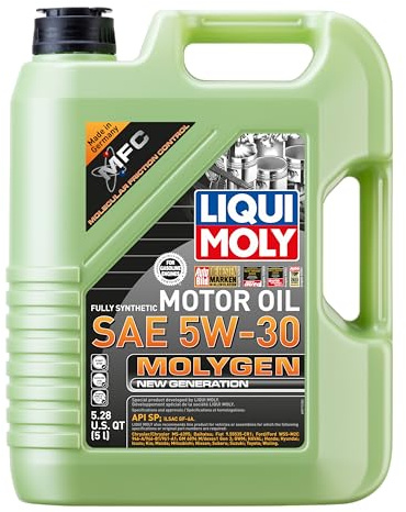 LIQUI MOLY Molygen New Generation 5W-30 Motor Oil | 5 Liter | Fully synthetic engine oil | SKU: 20228