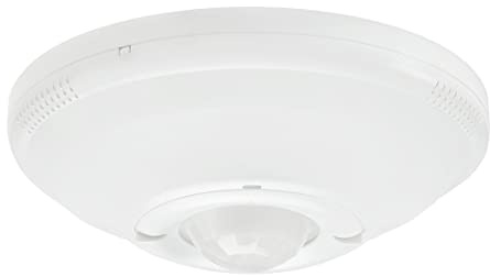 Maxxima Ceiling Mount 360 Degree PIR Occupancy Sensor - Hard-Wired Motion Sensor, LED Compatible, Commercial or Residential Automatic Sensing Solution for Indoor Use at Max Height 15ft, 120-277V