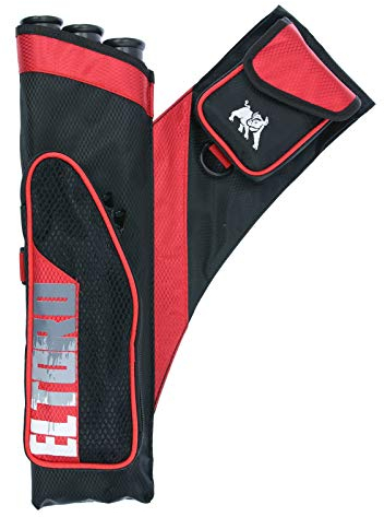 elToro Sport³ Pro, Seitenköcher, Linkshand | Farbe: Schwarz/Rot
