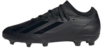 Adidas Unisex Kinder X Crazyfast.3 Firm Ground Boots, Core Black/Core Black/Core Black, 34 EU
