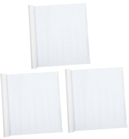 NUOBESTY 3rollen Drei Selbstklebender Transparenter Buchumschlag Aus Pvc Für Hardcover Planer Und Schulbücher Wiederverwendbar Und Schmutzabweisend