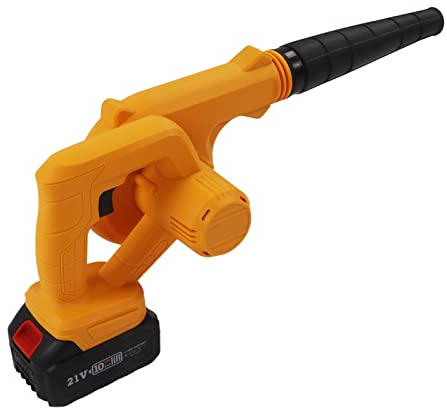 flexman Soffiatore Elettrico Foglie, Aspirafoglie Senza Fili Sacco Raccolta Polvere, Soffiatore Ricaricabile Multifunzione 21000 Giri/Min per la Cura Della Città, Soffia Foglie e Neve