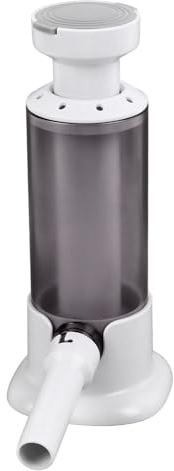 Sausage Machine Sausage Stuffer Maker Household Manual Sausage Machine Can Sausage Casing Stuffing Sausage Tool Sausage Artifact with 4 Stuffing Tubes for Home Kitchen (Brown)