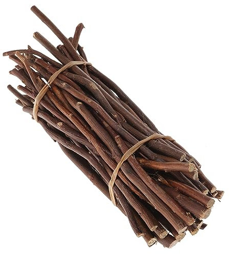 ORFOFE 50pcs Wooden Twigs Sticks Pine Wood Craft Sticks Natural Twigs for Diy Decor Wedding Decor Home Diy Wall Hanging