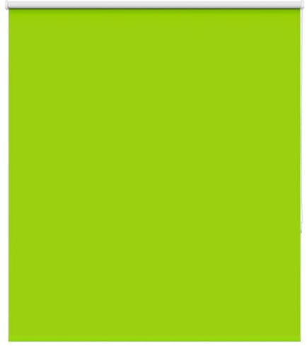 vidaXL Verdunkelungsrollo Grün 125x130cm Stoffbreite 121,6cm Polyester, Rollo, Klemmfix, Thermorollo, Verdunklungsrollo, Klemmrollo, Fensterrollo