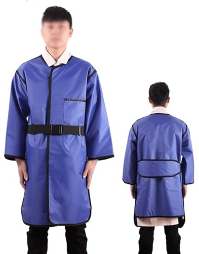 TYBGAU Boutique UK Long Sleeved Lead Clothing Lightweight X-ray Shield X-ray Protective Lead Apron Dental Lab Apron for Lead Protection X-Ray Apron