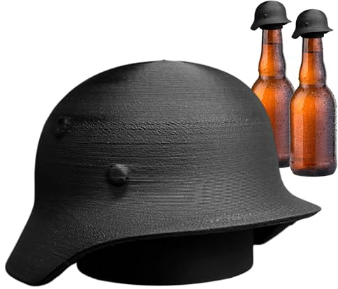 Soldat Flaschenkappen, 3D Wiederverwendbare Bierhelm, Staubdicht Bierflasche Protektoren Hut, Lustige Und Einzigartige Militärische Salute Design Anti-Flaschenkappe, Für Versammlungen Freunde Frauen