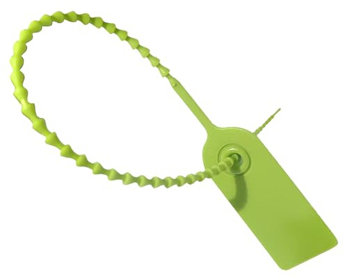 100 Piezas Etiquetas Cables, Bridas Plastico, Bridas Pequeñas, Brida de Cable, Plástico Ataduras de Cables, Brida de Cable Etiquetas, Colores Bridas, para Ropa Zapatos Bolsos (Verde)
