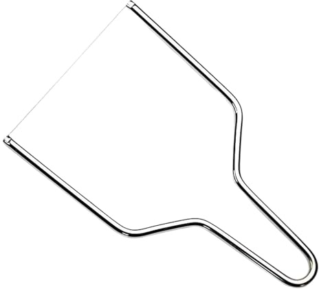 Byuexhp Affettatrice per formaggi | Taglierina per burro antiscivolo | Affettatrice ergonomica in acciaio per burro uova, pane, cottura domestica