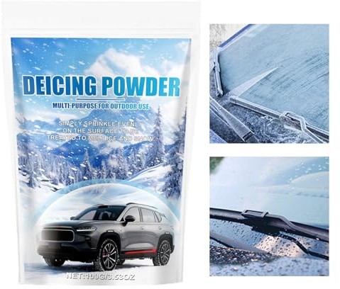Dégivreur de voiture – Spray de 100 g pour désembuage des vitres de voiture, dégivreur de vitres de véhicule, nettoyant rapide pour l'hiver | Support de vision claire pour garage, autoroute