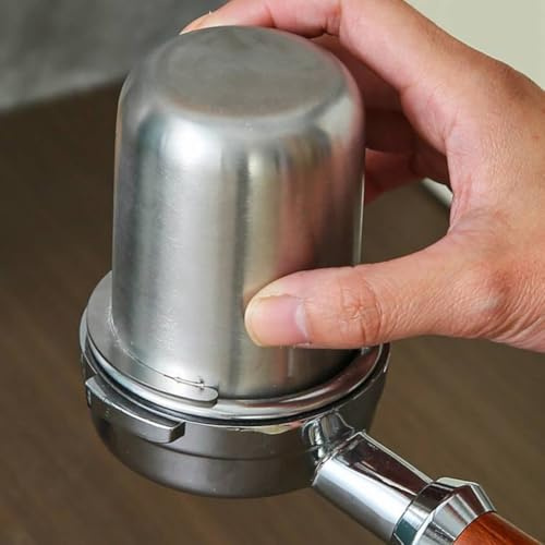 Vibsky Caraffa dosatrice per caffè in acciaio inox, 58 mm, per Breville Oracle, Dual Boiler, Flair 58, Rocket, accessorio per espresso facile da pulire