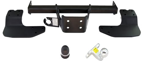STEINHOF Anhängerkupplung für Ford Transit Custom 1 I 2012-2023 | starr, mit universalem E-Satz 13-polig
