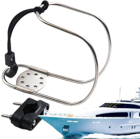 Hufeisenringhalterungen – Rettungsring-Montagegestell | Hardware In Marinequalität Für Yachten Und Kreuzfahrtschiffe, Verschleißfeste Halterung, Korrosionsbeständige Bootsschienenmontage, Notfallhalte