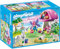 PLAYMOBIL Fairies 6055 Feenwäldchen mit Einhornplfege inkl. Feen, Einhörnern und Zubehör, ab 4 Jahren
