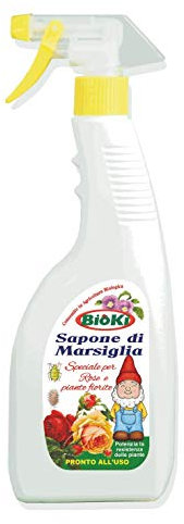 Bioki 03-16 Sapone Marsiglia con Rose, Multicolore