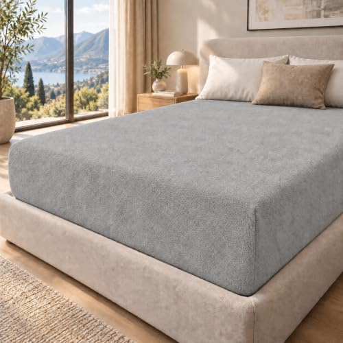 4mybaby GmbH Lenzuolo con angoli con angoli elasticizzati con tecnologia all'avanguardia, lenzuolo con angoli elasticizzati, in spugna, 22 colori e 14 misure