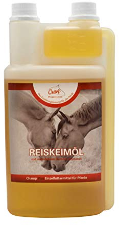 Champ Reiskeimöl für Pferde, 1000 ml