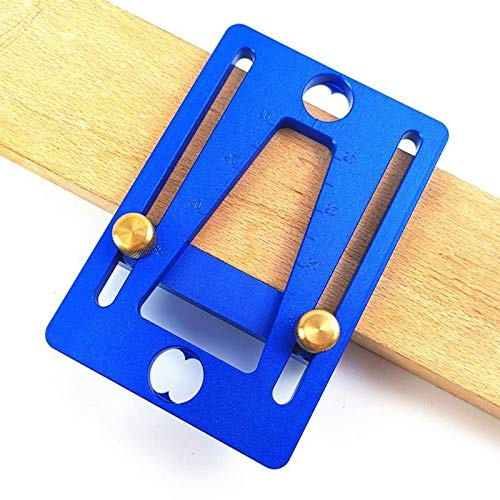 Herramientas de Talla de carpintería Portátil de aleación de Aluminio de Madera Scriber Las Juntas de Cola de Milano Gauge gramil precisa calibración fácil Llevar una guía de Tratar Madera Conjunto d