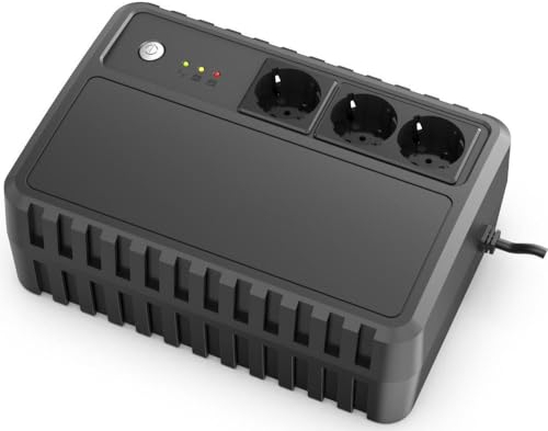 ENERGENIE SAI de sobremesa con 3 Shucko 800 VA (360W) - Peso 4.20Kg marca