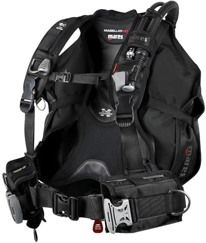 Mares BCD Magellan HD (XL, Schwarz/Schwarz)