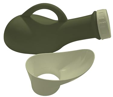 1000ML Unisex Portable Unisex Urinal Bottle with Screw Top Lid, Spill-Proof, Portable for Travel, Elderly, Camping, Traffic Jams Large Container - Reusable, Leakproof Potty, Re-Usable Easy Clean