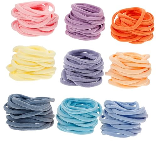 Gogogmee 180pezzi Anelli Elastici Per Telaio Per Tessitura Forniture Per Telaio Maglia Ricariche Per Per Presine Kit Anelli Per Per Adulti Colori Resistenti Alla Luce