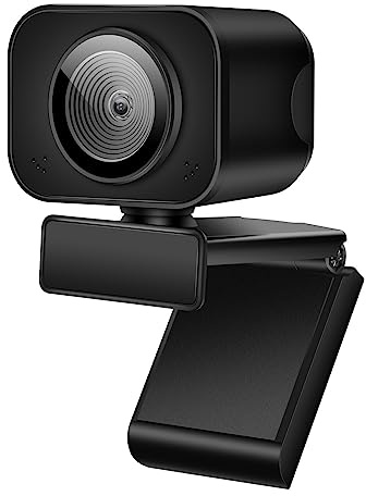 DIGNIFE Webcam, Webcam USB 2k Full HD Web Camera con microfono Web Cam for PC Laptop Mini videocamera for trasmissione in diretta,Telecamera Del Computer