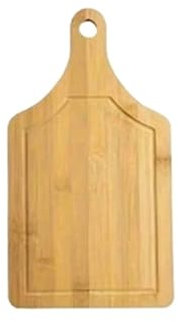 Cheeseboard Cutting Board with Handle Wooden Tray Round Rectangular Pizza Peeling Cutting Board Cut Food Bread Fruit Vegetables for Parties(Log Color A)