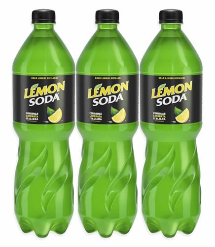 3X Lemonsoda Bibita Analcolica al Succo di Limone della Sicilia 125cl