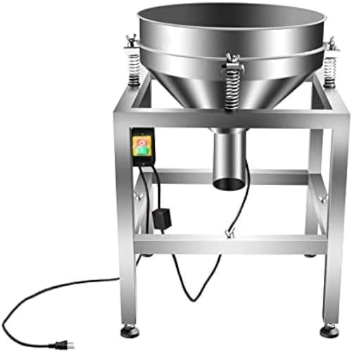 Automatic Sieve Shaker Vibrating Machine, Electric Sifter for Flour Powders, 40 Mesh 100 Mesh Commercial Use, Efficient Flour Sifting Equipment