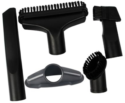 Garneck Home Vacuum Cleaner Brush Accessories Replacement Attachments with Crevice Upholstery Dusting Stiff-hair Floor Brushes for Corners Air Vents Pets Car and Home Cleaning