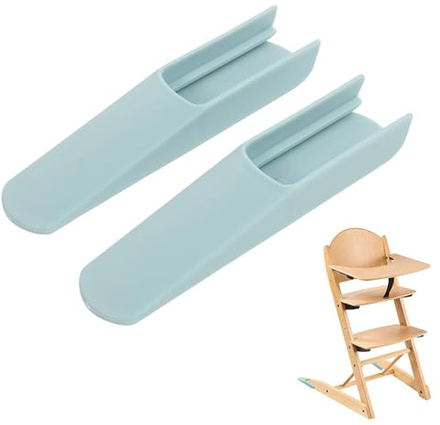 Auroriel 2 Stück Kinderhochstuhl Füße, Blau, für Tripp Trapp Hochstuhl - Treppenhochstuhl Fußabdeckung, Kippschutz für Stokke Tripp Trapp,Tripp Trapp Tisch, Stuhlbein Abdeckung für Babystuhl