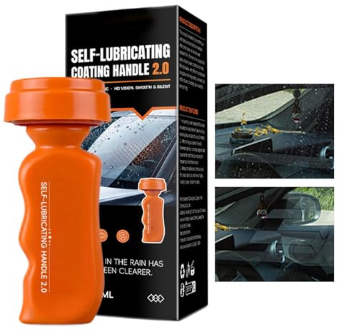 Rimuovi Pellicola Vetro Auto 90ml Liquido Sgrassante Antiriflesso con | Lozione Antiolio per Vetri per Vetri Laterali e Parabrezza