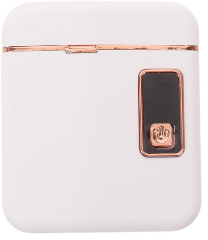 Tagliaunghie Elettrico per Unghie dei Ragazzo Ragazza con Luce | Ricarica 500 Mah, Corpo in Plastico Bianco, Accessori Inclusi per Rifinitura Quotidiana