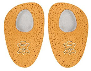 Kaps Restmed, Demi Semelles Intérieures en Cuir avec Soutien Métatarsien de la Voûte Plantaire pour Femme, Différentes Tailles (37-38 EUR)