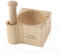 Pestle & Mortar Set - Kitchen Essential for Fast & Efficient Herb Grinding - From Jean-Patrique