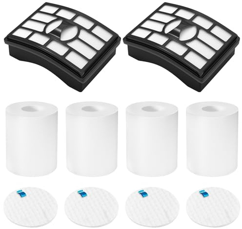 Colorfullife Filters for Shark Rotator Pro Lift-Away NV500, NV501, NV502, NV503, NV505, NV510, NV520,NV552,UV560, Xff500 Xhf500 (Not Fit NV650,NV750 Series)
