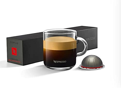 Nespresso Vertuo Capsules de Café - DECAFFEINATO 10 Capsules
